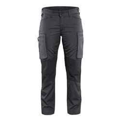 BLAKLÄDER Service Bundhose Damen, dunkelgrau / schwarz, Konfektionsgröße DE: 46