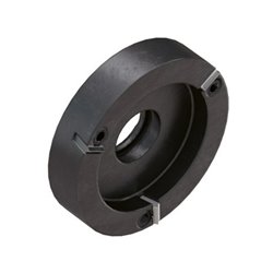 RÖHM Mitnehmerscheibe CoAE, mit HM-Platten Rechtslauf, Arbeitsbereich-Ø: 64-126 mm