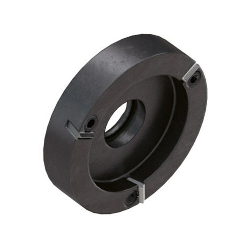 RÖHM Mitnehmerscheibe CoAE, mit HM-Platten Linkslauf, Arbeitsbereich-Ø: 81-160 mm