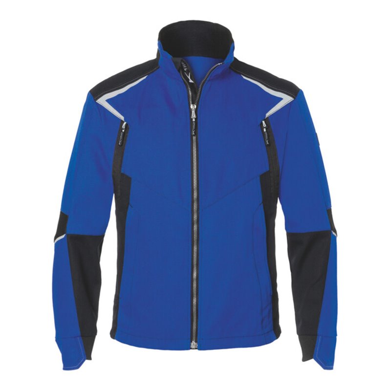 KÜBLER Jacke BODYFORCE, kornblau / schwarz, Konfektionsgröße DE: 2XL