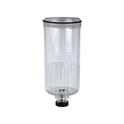 RIEGLER Polycarbonatbehälter für Filter, Glas-Ø: 53 mm