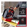 Wiha Elektriker Werkzeugrucksack  27-tlg. I mit Elektriker Grundausstattung I stabiler Standboden I mit Laptopfach I Taschen für
