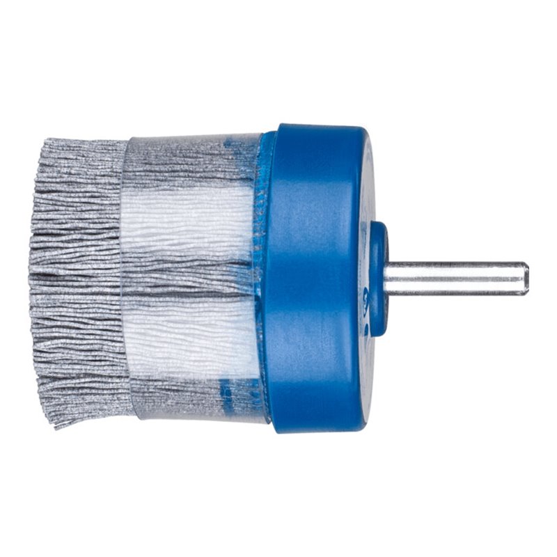 PFERD TOOLS COMPOSITE Tellerbürste DBUR Ø 50mm Schaft-Ø6 mm SiC-Filament-Ø 0,55 mm Korn 120 stationär