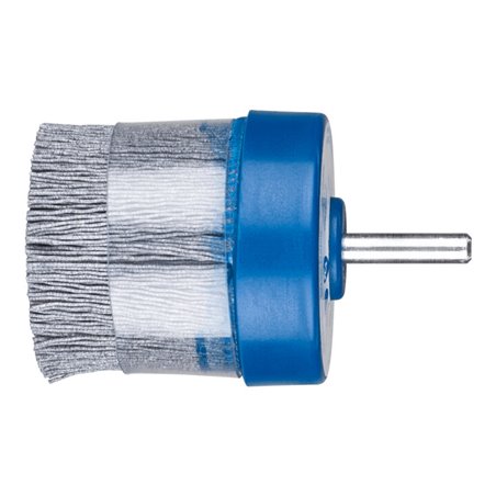 PFERD TOOLS COMPOSITE Tellerbürste DBUR Ø 50mm Schaft-Ø6 mm SiC-Filament-Ø 0,55 mm Korn 120 stationär