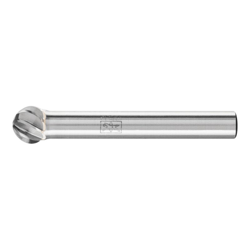 PFERD TOOLS Hartmetall Hochleistungsfrässtift INOX Kugel KUD Ø 08x07 mm Schaft-Ø 6 mm für Edelstahl