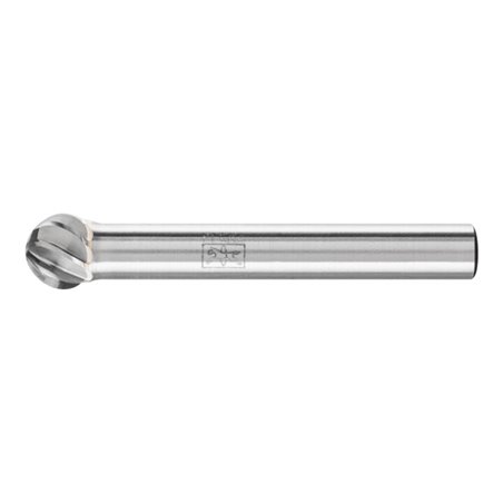 PFERD TOOLS Hartmetall Hochleistungsfrässtift INOX Kugel KUD Ø 08x07 mm Schaft-Ø 6 mm für Edelstahl