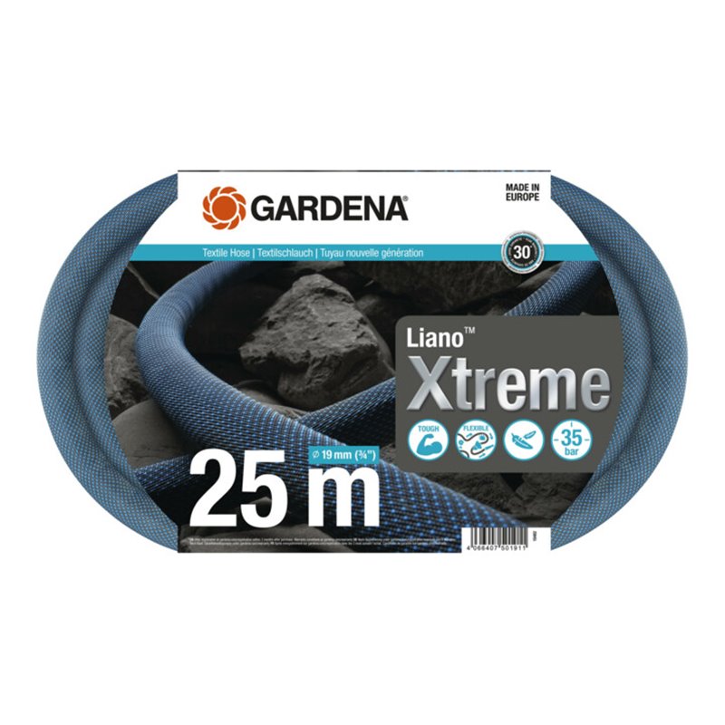 Gardena Textilschlauch Liano™ Xtreme 3/4', 25 m