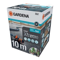 Gardena Textilschlauch Liano™ Xtreme 1/2', 10 m Set + Indoor-Adapter