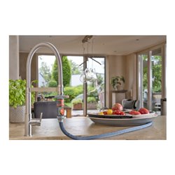 Gardena Textilschlauch Liano™ Xtreme 1/2', 10 m Set + Indoor-Adapter