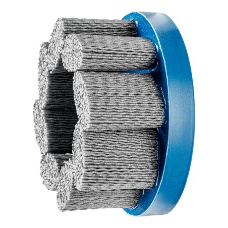PFERD TOOLS COMPOSITE FLEX Tellerbürste DBU Ø 100x22,2 mm Bohrung SiC-Filament-Ø 1,10mm Korn 80 stationär