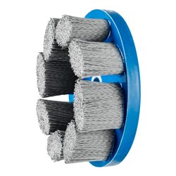 PFERD TOOLS COMPOSITE FLEX Tellerbürste DBU Ø 150x22,2 mm Bohrung SiC-Filament-Ø 0,55 mm Korn 320 stationär