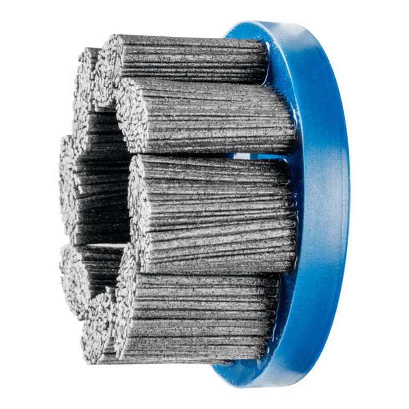 PFERD TOOLS COMPOSITE FLEX Tellerbürste DBU Ø 100x22,2 mm Bohrung SiC-Filament-Ø 1,14 mm Korn 80 stationär