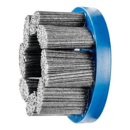 PFERD TOOLS COMPOSITE FLEX Tellerbürste DBU Ø 100x22,2 mm Bohrung SiC-Filament-Ø 1,14 mm Korn 80 stationär