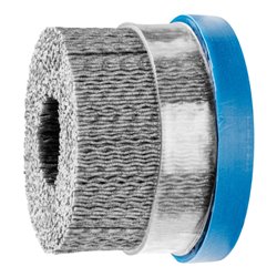 PFERD TOOLS COMPOSITE Tellerbürste DBUR Ø 76x22,2 mm Bohrung SiC-Filament-Ø 1,10mm Korn 80 stationär