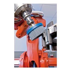 PFERD TOOLS COMPOSITE Tellerbürste DBUR Ø 100x22,2 mm Bohrung SiC-Filament-Ø 1,10mm Korn 120 stationär