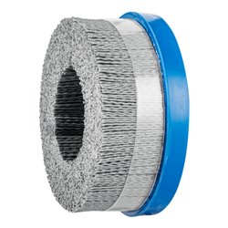 PFERD TOOLS COMPOSITE Tellerbürste DBUR Ø 125x22,2 mm Bohrung SiC-Filament-Ø 1,10mm Korn 120 stationär