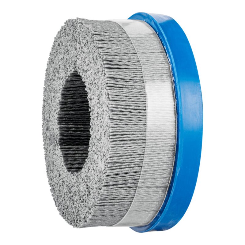 PFERD TOOLS COMPOSITE Tellerbürste DBUR Ø 125x22,2 mm Bohrung SiC-Filament-Ø 1,10mm Korn 120 stationär