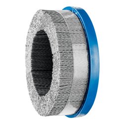 PFERD TOOLS COMPOSITE Tellerbürste DBUR Ø 150x22,2 mm Bohrung SiC-Filament-Ø 1,10mm Korn 120 stationär