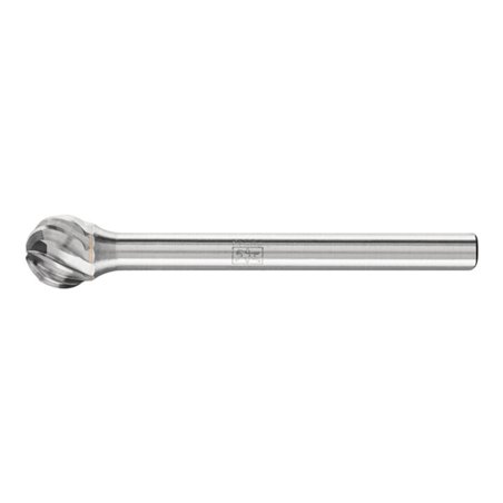 PFERD TOOLS Hartmetall Hochleistungsfrässtift INOX Kugel KUD Ø 06x05 mm Schaft-Ø 3 mm für Edelstahl