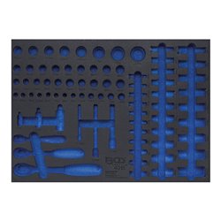 BGS Werkstattwageneinlage 3/3 4015-5, leer, für Art. 4015