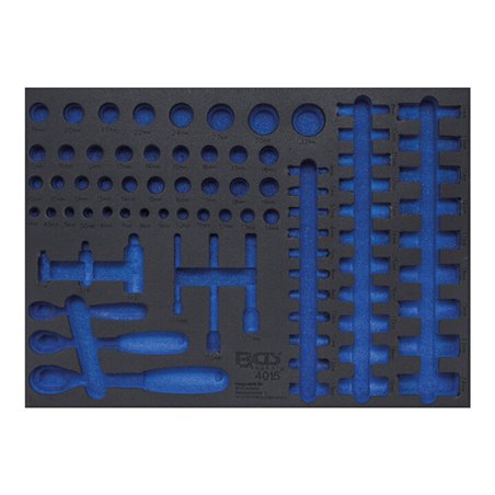 BGS Werkstattwageneinlage 3/3 4015-5, leer, für Art. 4015