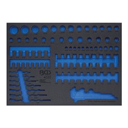 BGS Werkstattwageneinlage 3/3 4020-5, leer, für Art. 4020