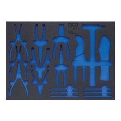 BGS Werkstattwageneinlage 3/3 4011-5, leer, für Art. 4011