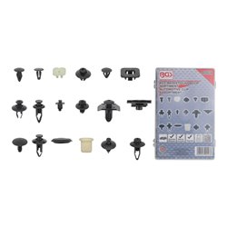 BGS Kfz-Befestigungsclip-Sortiment für Nissan 9143, 408-tlg.