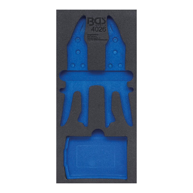 BGS Werkstattwageneinlage 1/3 4026-1, leer, für Art. 4026