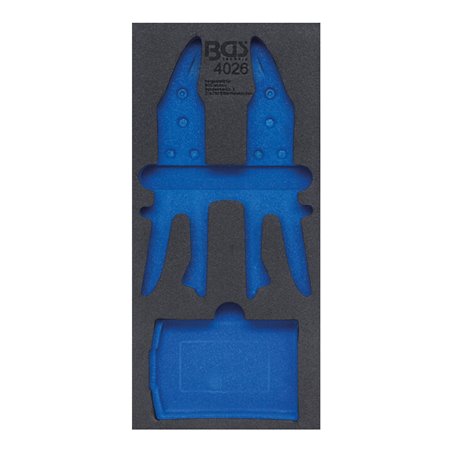 BGS Werkstattwageneinlage 1/3 4026-1, leer, für Art. 4026