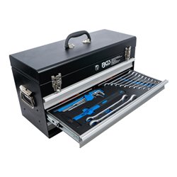BGS Elektriker-Metall-Werkzeugkoffer 3350, 3 Schubladen, mit 147 Werkzeugen