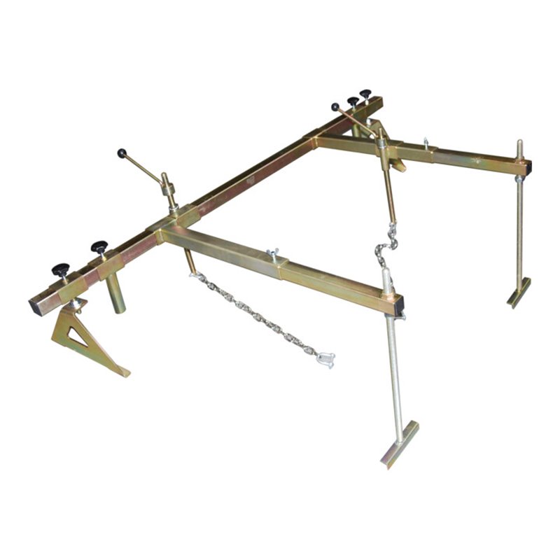 BGS Motortraverse mit 4-Punkt Abstützung 9237, 510 - 845 mm, 315 kg