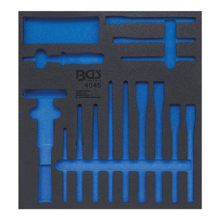 BGS Werkstattwageneinlage 2/3 4045-1, leer, für Art. 4045