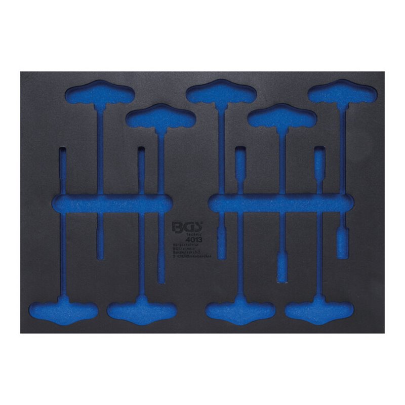 BGS Werkstattwageneinlage 3/3 4013-5, leer, für Art. 4013