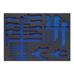 BGS Werkstattwageneinlage 3/3 4038-1, leer, für Art. 4038