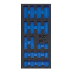 BGS Werkstattwageneinlage 1/3 4130-1, leer, für Art. 4130