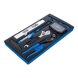 BGS Schaumeinlage für Art. 2002 2002-9, Handwerkzeug- und Bit-Satz, 37-tlg.