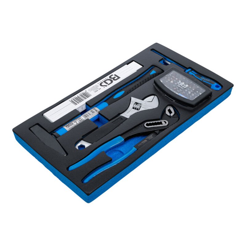 BGS Schaumeinlage für Art. 2002 2002-9, Handwerkzeug- und Bit-Satz, 37-tlg.