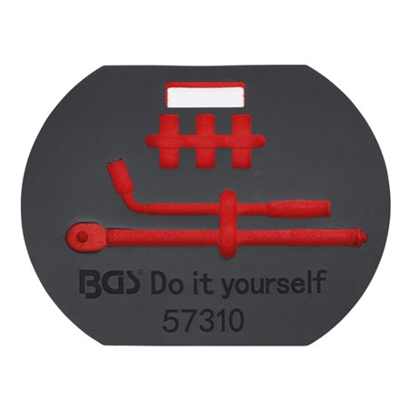 BGS Do it yourself Schaumeinlage 57310-1, leer, für Art. 57310
