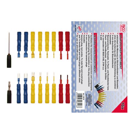 BGS Prüfspitzen-Sortiment 8516, 16-tlg.