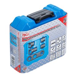 BGS Hilfsriemen-Spannwerkzeug-Satz 70196, für Citroën, Ford, Mazda, MINI, Peugeot, Toyota, Volvo