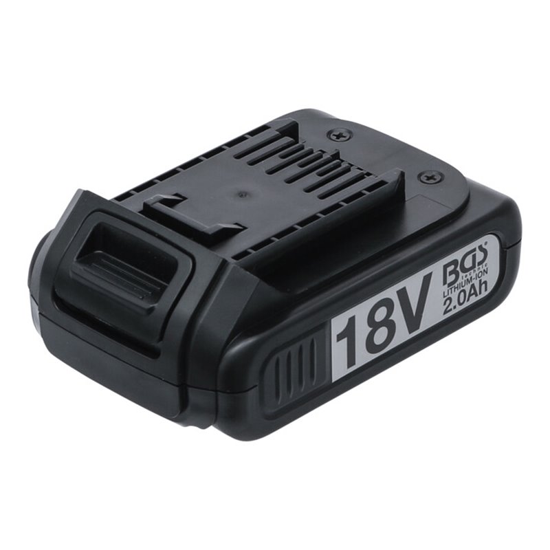 BGS Ersatzakku 9929, Li-Ion, 18 V / 2.0 Ah, für Akku-Schlagschrauber Art. 9928