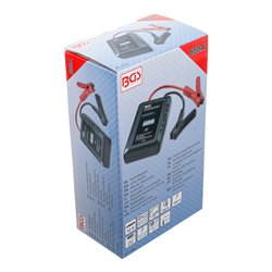 BGS Starthilfegerät 74242, Batterielos, mit Ultra-Kondensator Technologie, 12 V / 800 A / 1600 A