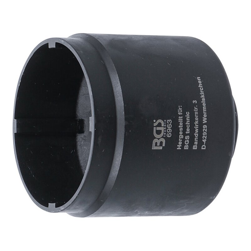 BGS Getriebe-Hauptwellen-Muttern-Schlüssel 6963, für Scania 10-Gang Automatikgetriebe, 64 x 79 mm