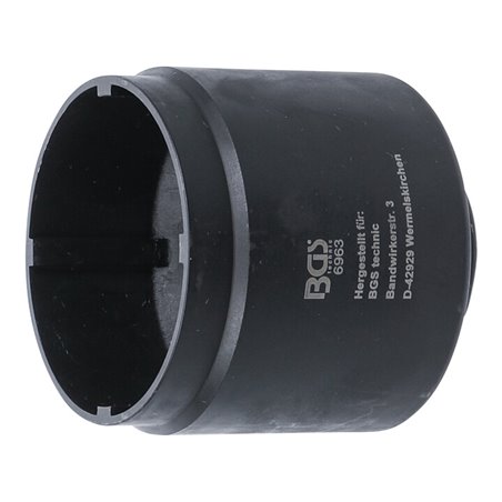 BGS Getriebe-Hauptwellen-Muttern-Schlüssel 6963, für Scania 10-Gang Automatikgetriebe, 64 x 79 mm