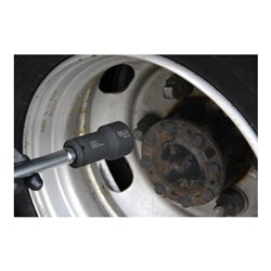 BGS Kraft-Steckschlüssel-Einsatz Sechskant, tief 9812, Antrieb Innenvierkant 20 mm (3/4'), SW 38 mm, für FUSO / Mitsubishi