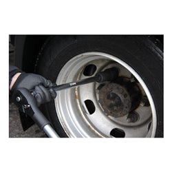 BGS Kraft-Steckschlüssel-Einsatz Sechskant, tief 9812, Antrieb Innenvierkant 20 mm (3/4'), SW 38 mm, für FUSO / Mitsubishi