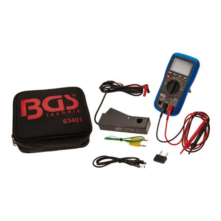 BGS Kfz-Digital-Multimeter mit USB-Schnittstelle 63401