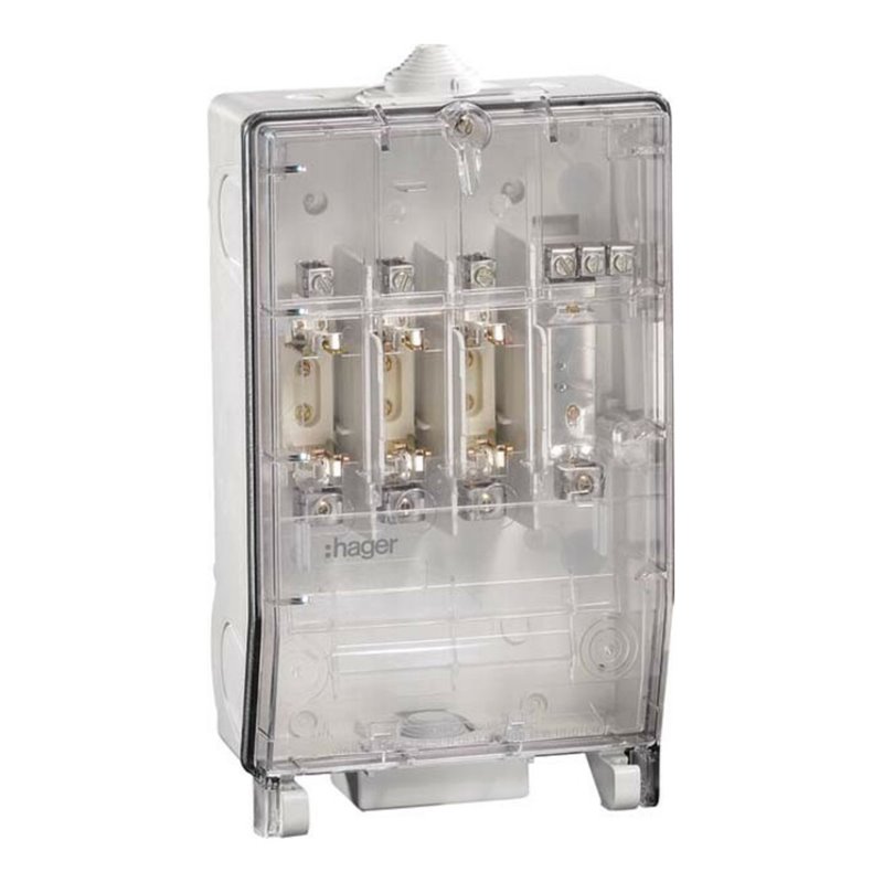 Hager Hausanschlusskasten K3, 1x3NH00 ZAN334KL