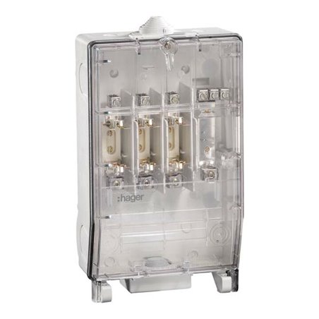 Hager Hausanschlusskasten K3, 1x3NH00 ZAN334KL